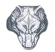 Solid Sterling Silver Wolf Ring