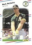 1988 Fleer Mark McGwire Baseball Card #286 - Shipped In Protective Display Case!