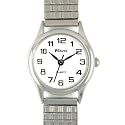 Ravel - R0301.08.1 - Montre Femme - Quartz analogique - Couleur argent&eacute;e - Acier inoxydable - Ecran blanc - Bracelet expansible