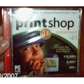 The Print Shop Essentials Version 21 by