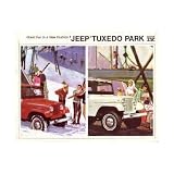 1963 JEEP Tuxedo Park Mark IV Sales Brochure Book by Jeep