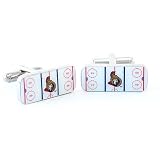 Greenshag Ottawa Senators Rink Link Cufflinks