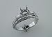 Ladies 14KW Diamond Engagement Ring
