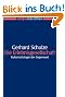 Die Erlebnisgesellschaft: Kultursoziologie der Gegenwart (Campus Bibliothek)