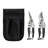 The Rumford Gardener HC3500 Carbon Steel Pruning 2-Piece Set with Pouch