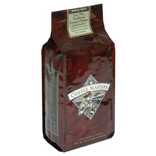 Coffee Masters Flavored Coffee, Cinnamon Hazlenut Decaffeinated, Swiss Water Processed,... by Coffee Masters