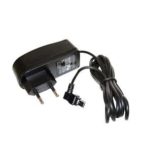 Chargeur AC Mitac: Chargeur pour S�rie Navman Spirit Mio 220 230 320 250 310 320 M300 M400 Spirit V505 TV V735 TV Spirit Moov 500 Flat.... Connecteur sp�ciale 90�