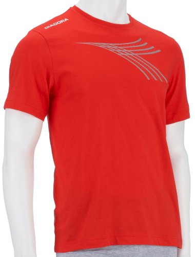 Diadora Running T-Shirt, rot