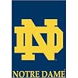 Notre Dame Fighting Irish NCAA Screen Print Flag by New Creative