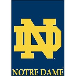 Notre Dame Fighting Irish NCAA Screen Print Flag by New Creative
