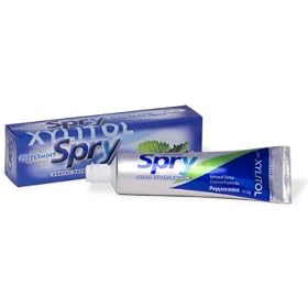 Xlear - Spry Toothpaste Flouride Free, 4 oz toothpaste