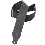 Levy's Leathers 3 Polypropylene Guitar Strap,Black
