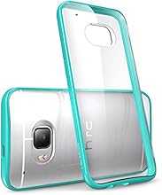 HTC One M9 Case, [Scratch Resistant] i-Blason **Clear** [Halo Series] HTC One Hima M9 Hybrid Bumper Case Cover (Clear/Green)