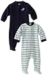 Gerber Baby-Boys Newborn 2 Pack Snap Front Dog Sleep and Play