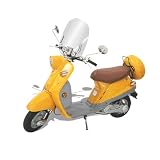 Yellow Deluxe Gas Scooter
