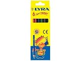 Eigenschaften Lyra-Bleistift-Fabrik 890K06 / Lyra 890K06 - Holzfarbstifte Super Ferby lackiert 6Stück in Plastiketui