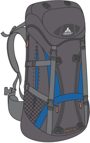 Vaude Accept 55 + 10 II M