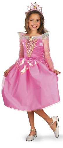 Aurora Princess Disney Child Costume Standard – Medium (7-8)