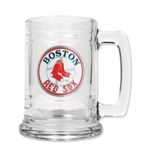 Boston Red Sox 15oz Glass Tankard