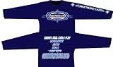 : SnowGirl LSTEE - Blue Snowmobile Snowboarding