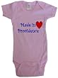 MADE IN PROVIDENCE - PROVIDENCE BABY - City Series - White, Blue or Pink Onesie / Baby T-shirt