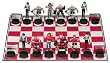 Hockey Plastic Chess Set - Chess Chess Sets