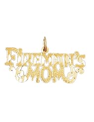 CleverEves 14K Gold Armed Forces Pendant 13 - Gram(s)