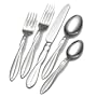 Wallace Modern Twist 53-Piece Flatware Set, Service for 8
