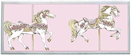 Toile Carousel Plaque