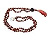 Spiritual Gold Stone Rudraksha Prayer Beads Yoga Meditation Om Japa Mala