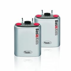 Therm-ic Kinder Schuhheizung Powerpack Basickids, silbergrau/grau/rot, 01 0100 006