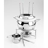 IMAGE OF All-Clad 2.5-qt. Polished SS exterior Stainless Fondue Set