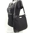 GUCCI Brown Demin With Leather Trim Shoulder bag - 196140