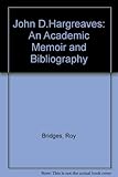 John D. Hargreaves : an academic memoir and bibliography