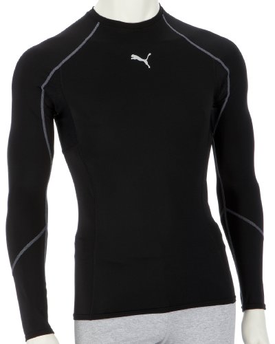 Puma Mens Advanced Long Sleeve Shirt Black 503390-02 M