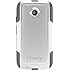 Otter Products Commuter Case for Moto E 2nd Gen/4G LTE - Retail Packaging - Glacier (White/Gunmetal Grey)