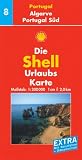 Shell Urlaubskarte Portugal 8 - Algarve - Portugal S&uuml;d 1 : 200 000: Mit Reisef&uuml;hrer und Ortsverzeichnis - 