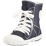 Aigle Lolly Lace 25242, Bottes mixte enfant - Bleu/Marine-V.1, 27 EU
