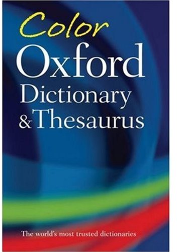 color oxford dictionary  thesaurus