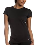  : Soffe Junior's Short Sleeve Tissue Tee, Black, Small