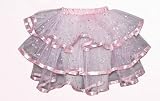 Pink Tutu with Sparkles 3 Layers Size: Medium Tutus