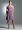 David's Bridal Short Strapless Pleated Dress in Crinkle Chiffon Style 83362, Wisteria, 2