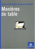 Revue Bayard  / Manières de table