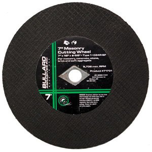 7" x 5/8"-DM BULLARD MASONRY CUTOFF WHEEL