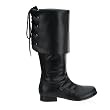 Pirate Boot Costume Boot Black Mens Sizing Renaissance