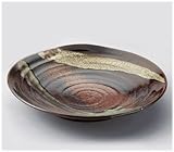 【萬古焼 和皿・洋皿】 釉流し 大皿 〔キャッシュバックキャンペーン対象商品〕