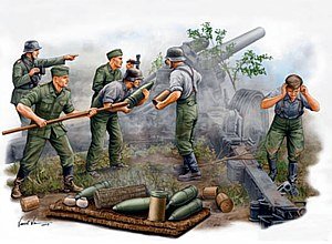 1/35 German Howitzer Firing Crew(5)