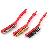 TEKTON 7068 Wire Brush Set, 9 Inch, 3-Piece