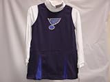 St Louis Blues Cheerleader Halloween Dress, 12 Mos, Dard Blue