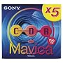 Sony 5MCR-156A 8cm (3") CD-R Disc for Mavica Digital Cameras (5-pack)